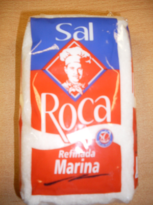 sal marina en grano Roca tipo 2