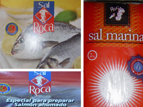 sal especial para cocinar pescado